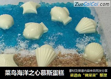 菜鸟海洋之心慕斯蛋糕