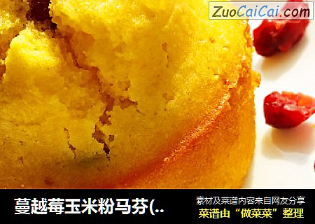蔓越莓玉米粉马芬(CRANBERRY CORNBREAD MUFFINS)