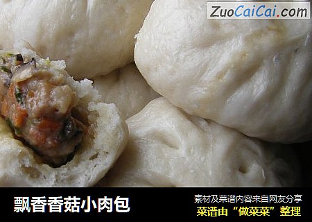 飘香香菇小肉包