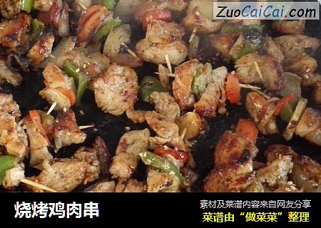 烧烤鸡肉串