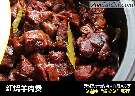 红烧羊肉煲
