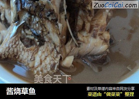 酱烧草鱼