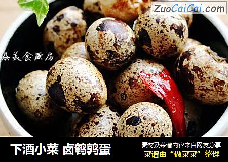 下酒小菜 卤鹌鹑蛋