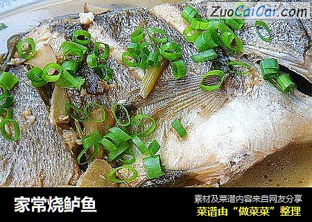 家常烧鲈鱼