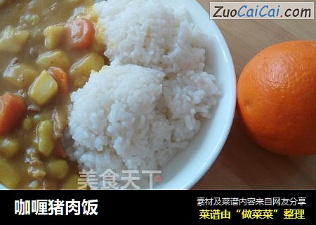 咖喱猪肉饭