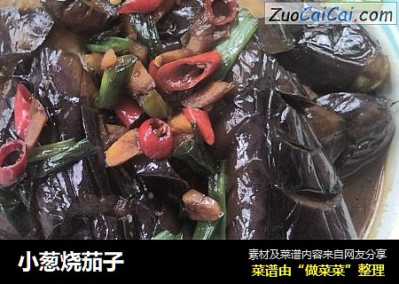 小葱烧茄子