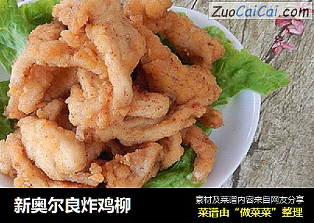 新奥尔良炸鸡柳