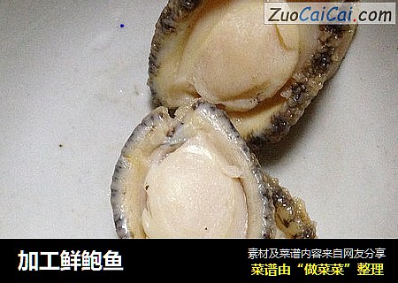 加工鲜鲍鱼
