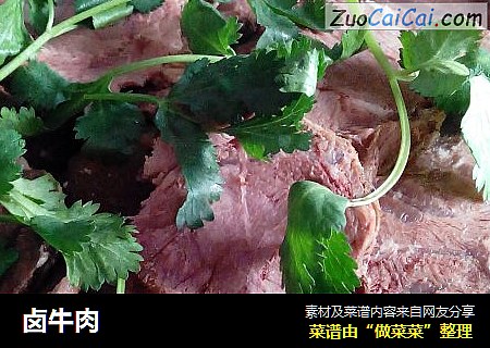 卤牛肉