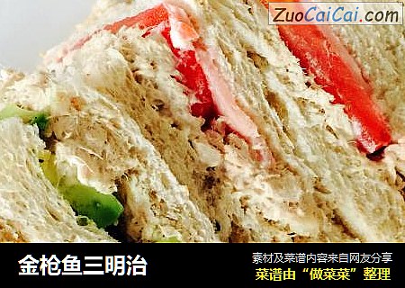 金枪鱼三明治