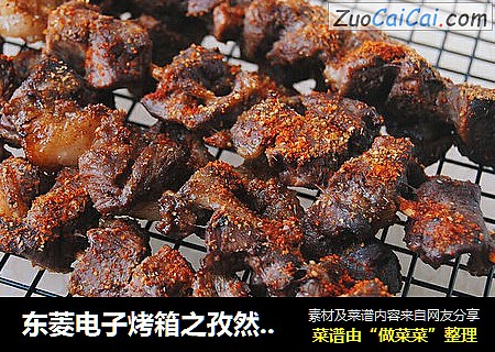 东菱电子烤箱之孜然羊肉串