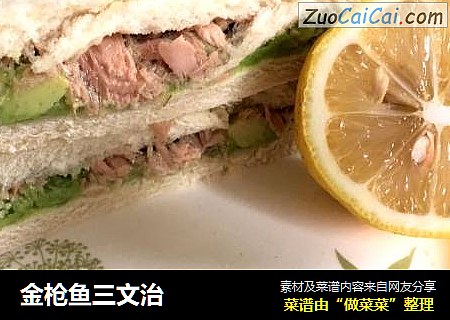 金枪鱼三文治