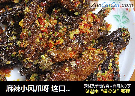 麻辣小风爪呀这口辣味简直了！！