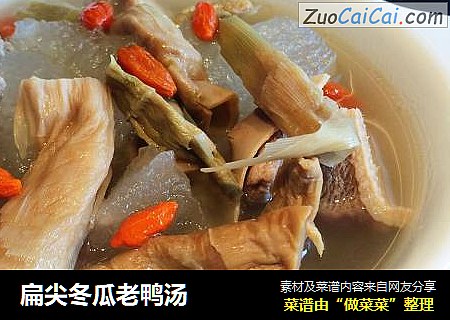 扁尖冬瓜老鸭汤