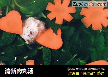 清新肉丸汤