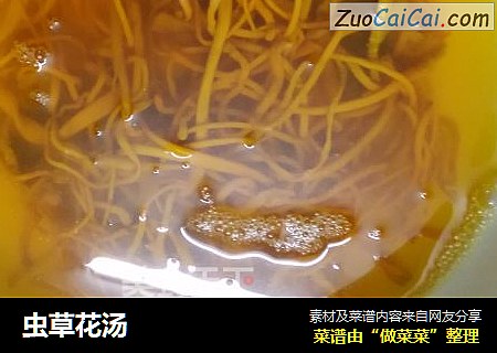 虫草花汤