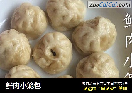 鲜肉小笼包