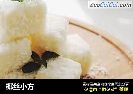 椰丝小方