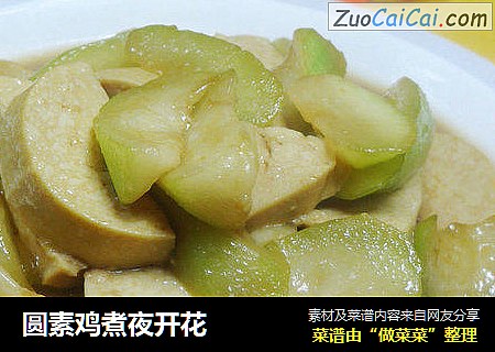 圆素鸡煮夜开花