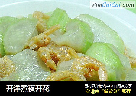 开洋煮夜开花
