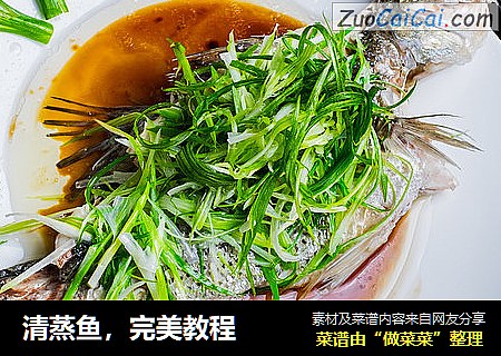 清蒸鱼，完美教程