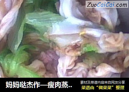 妈妈哒杰作—瘦肉蒸肠粉