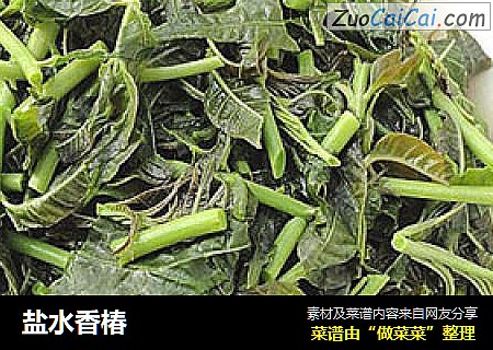 盐水香椿