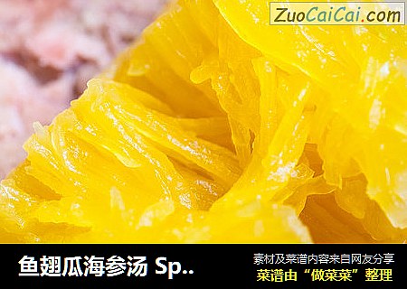鱼翅瓜海参汤 Spaghetti Squash Soup