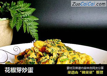 花椒芽炒蛋