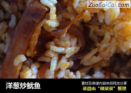 洋葱炒鱿鱼