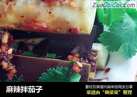 麻辣拌茄子