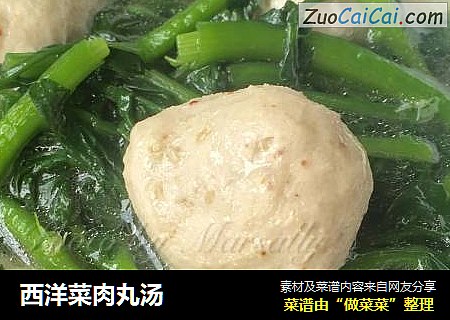 西洋菜肉丸汤