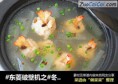 #东菱破壁机之#冬瓜虾泥芽菜汤