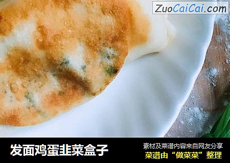 发面鸡蛋韭菜盒子