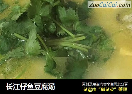 长江仔鱼豆腐汤