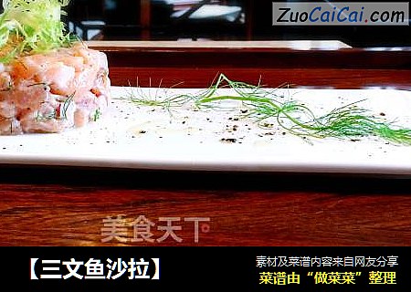 【三文鱼沙拉】