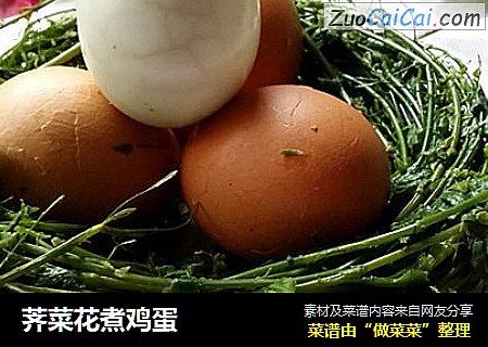 荠菜花煮鸡蛋