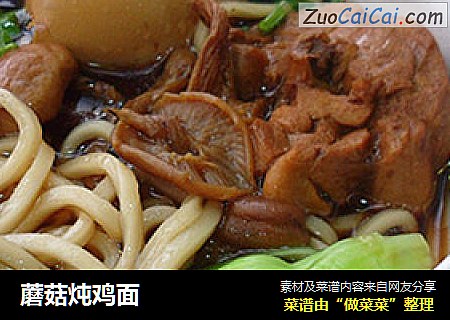 蘑菇炖鸡面
