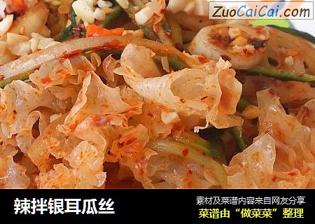 辣拌银耳瓜丝