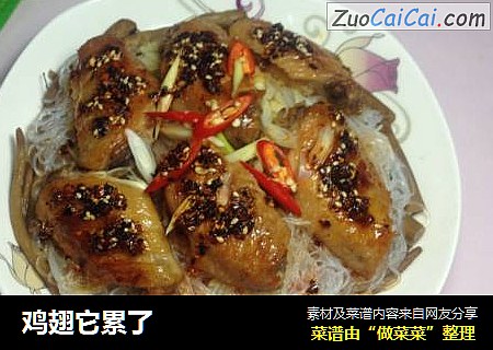 鸡翅它累了