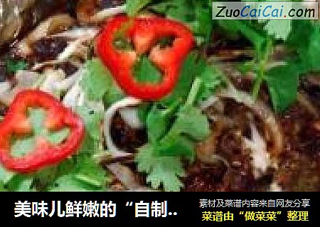 美味儿鲜嫩的“自制酱料烤鱼”