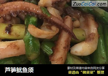 芦笋鱿鱼须