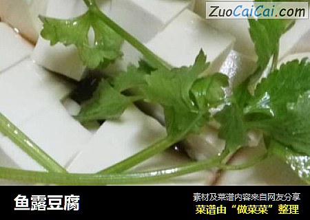 鱼露豆腐