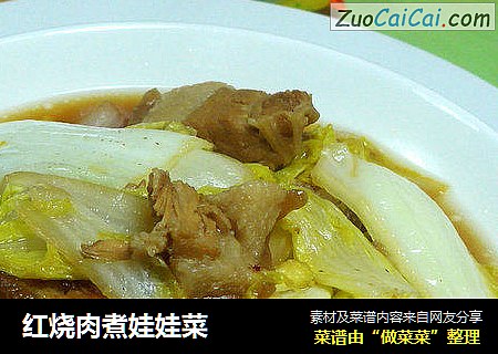 红烧肉煮娃娃菜