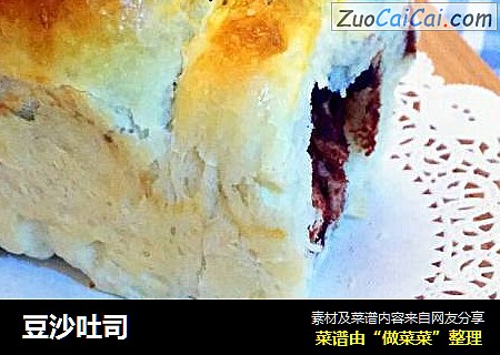 豆沙吐司