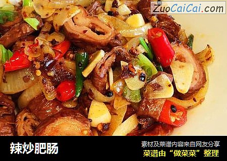 辣炒肥肠