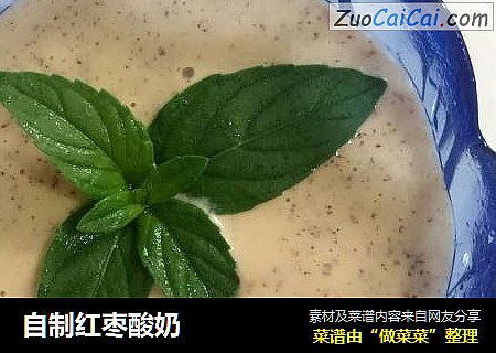 自制红枣酸奶