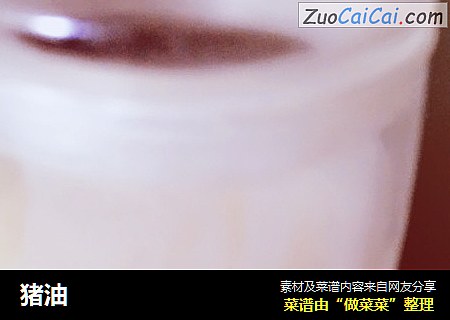 猪油