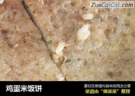 鸡蛋米饭饼
