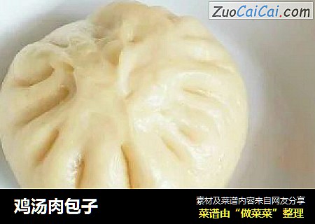 鸡汤肉包子
